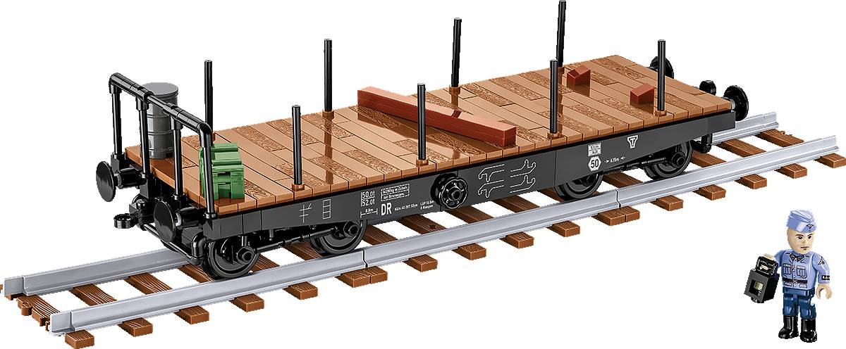 Wagon de plate-forme lourd Type SSYS (COBI-6284) — Prix et comparaison | Brick Broker