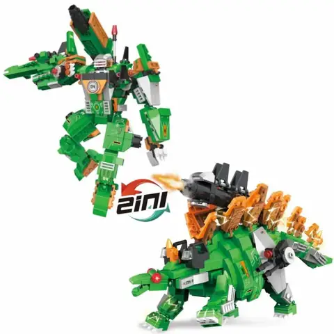 Cogo Mecha Dino Stegosaurus 2in1 • Set 2703 • SetDB