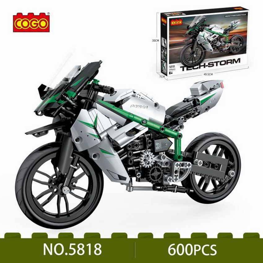 Cogo Motorcycle • Set 5818 • SetDB • Merlins Bricks