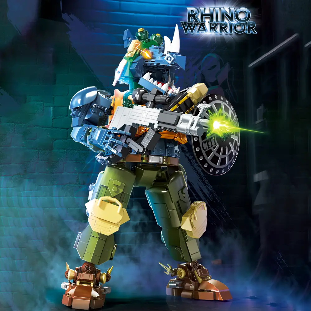 DK Rhino Warrior • Set 2030 • SetDB • Merlins Bricks