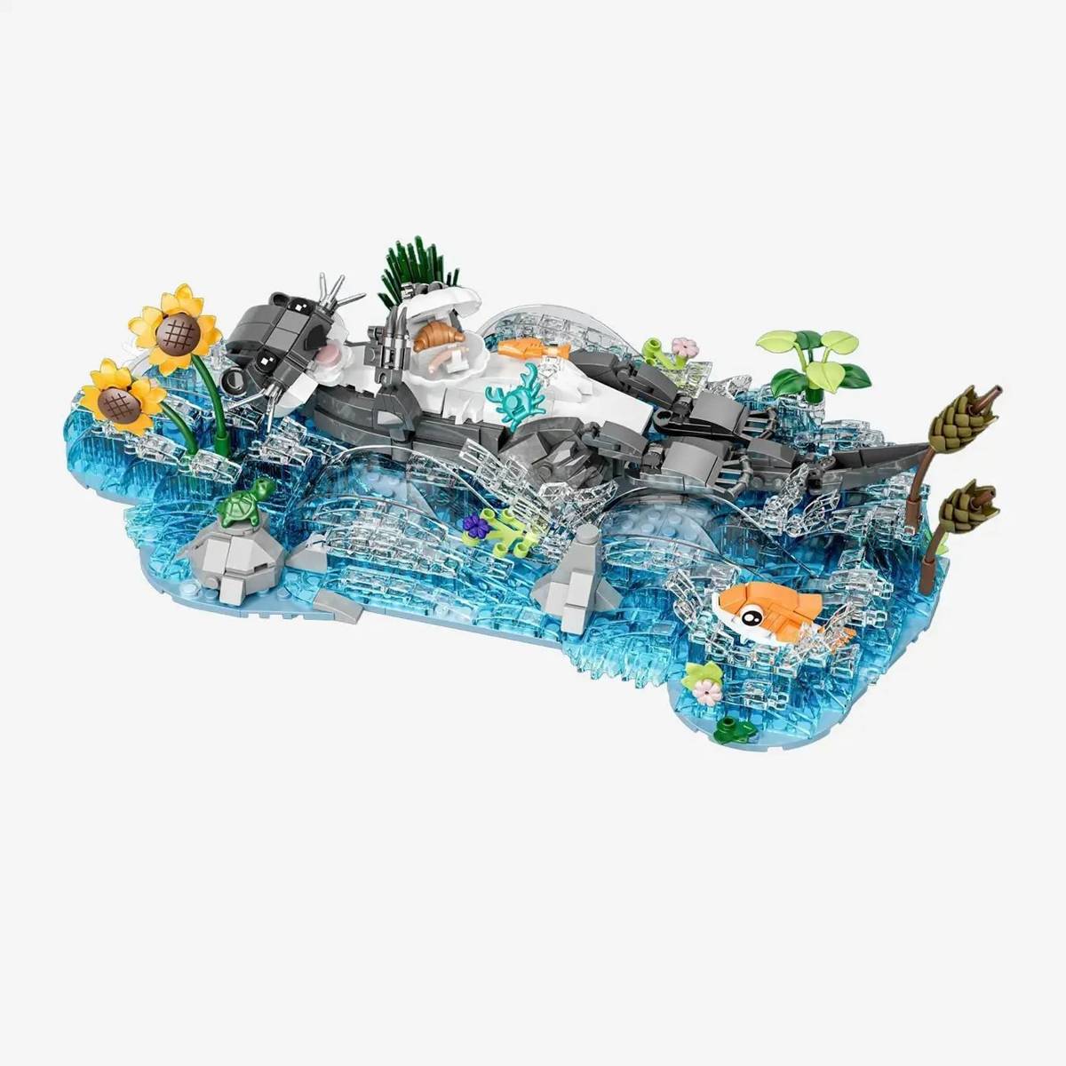 DK Dabbling Otter • Set 6029 • SetDB • Merlins Bricks