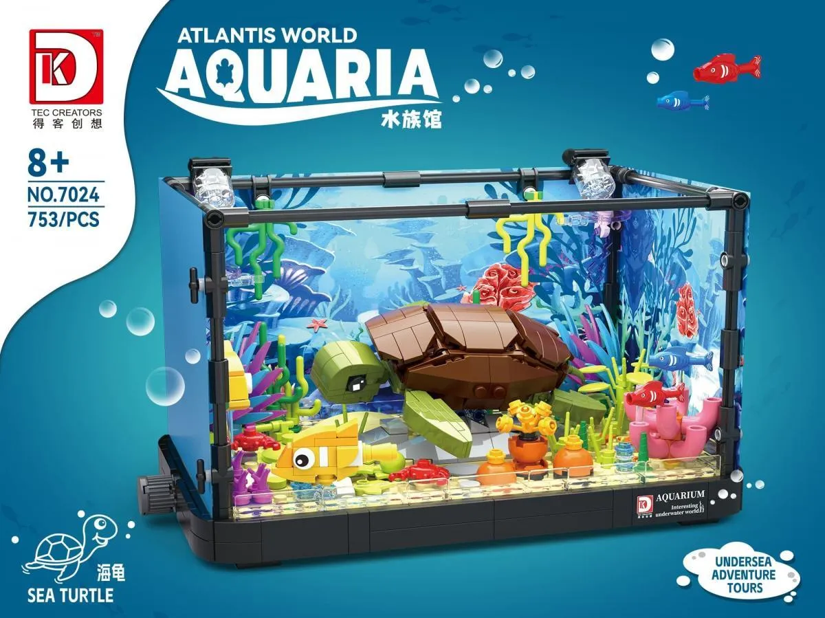 DK Atlantis World Aquaria • Set 7024 • SetDB