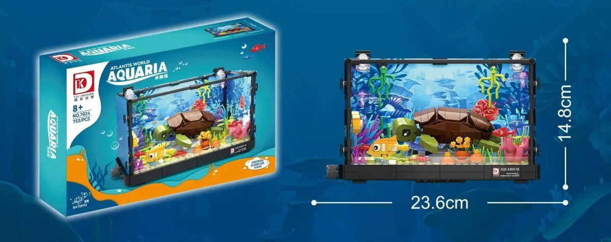 DK Atlantis World Aquaria • Set 7024 • SetDB