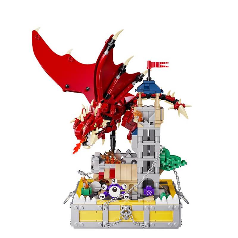 DK Dragon and Treasure Guarding the Witch Tower • Set 7031