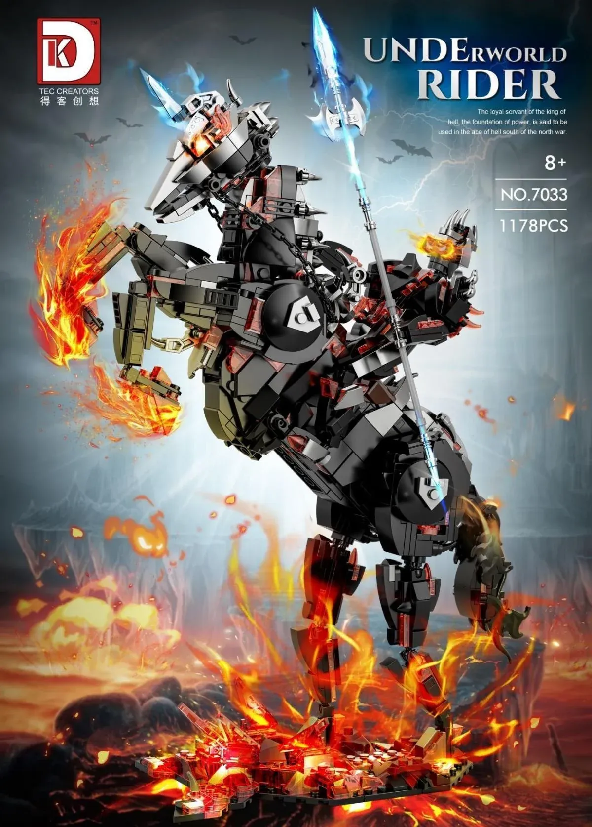 DK Underworld Rider • Set 7033 • SetDB • Merlins Bricks