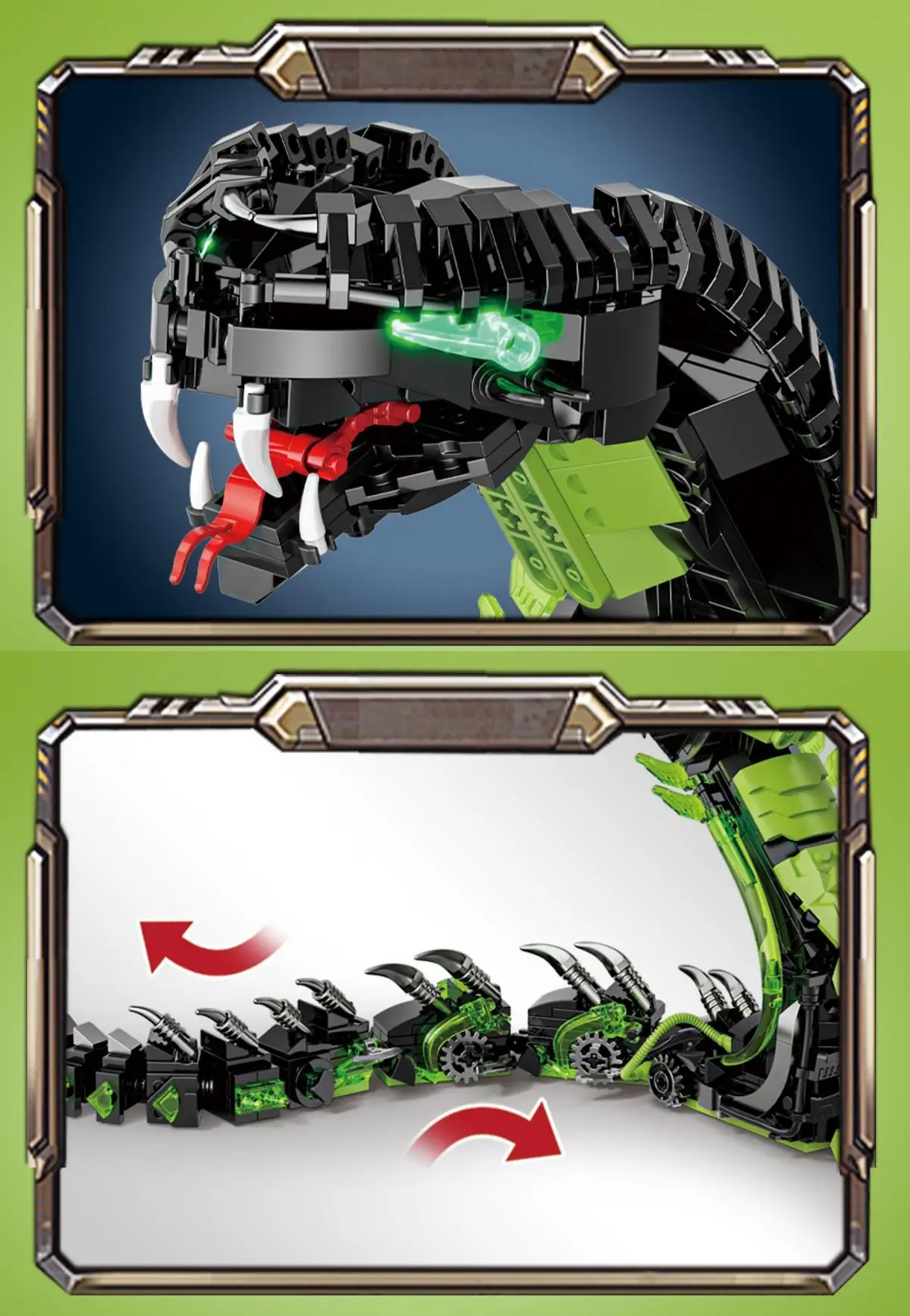 DK Mechanical Spectacles Snake • Set 7052 • SetDB