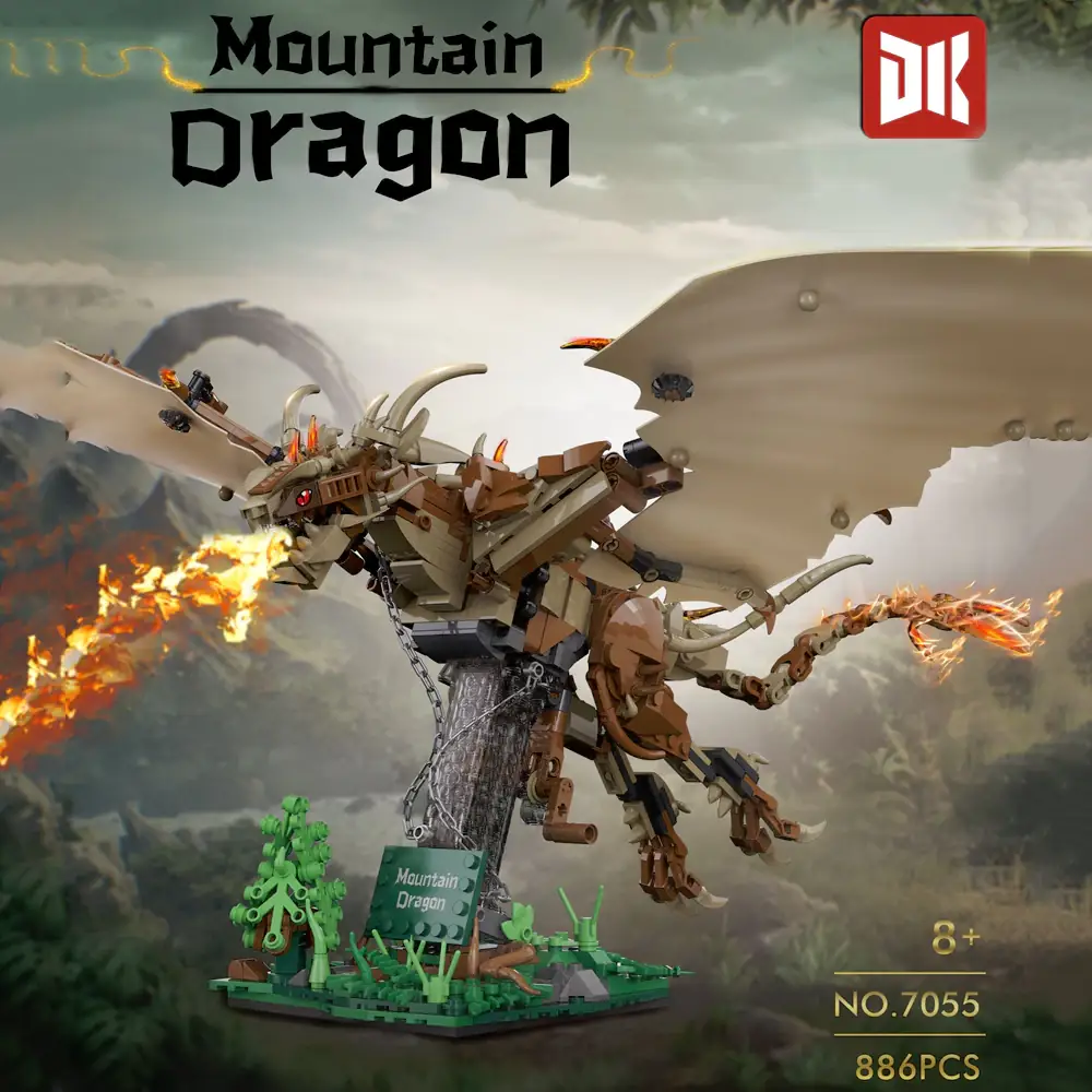 DK Mountain Dragon • Set 7055 • SetDB • Merlins Bricks