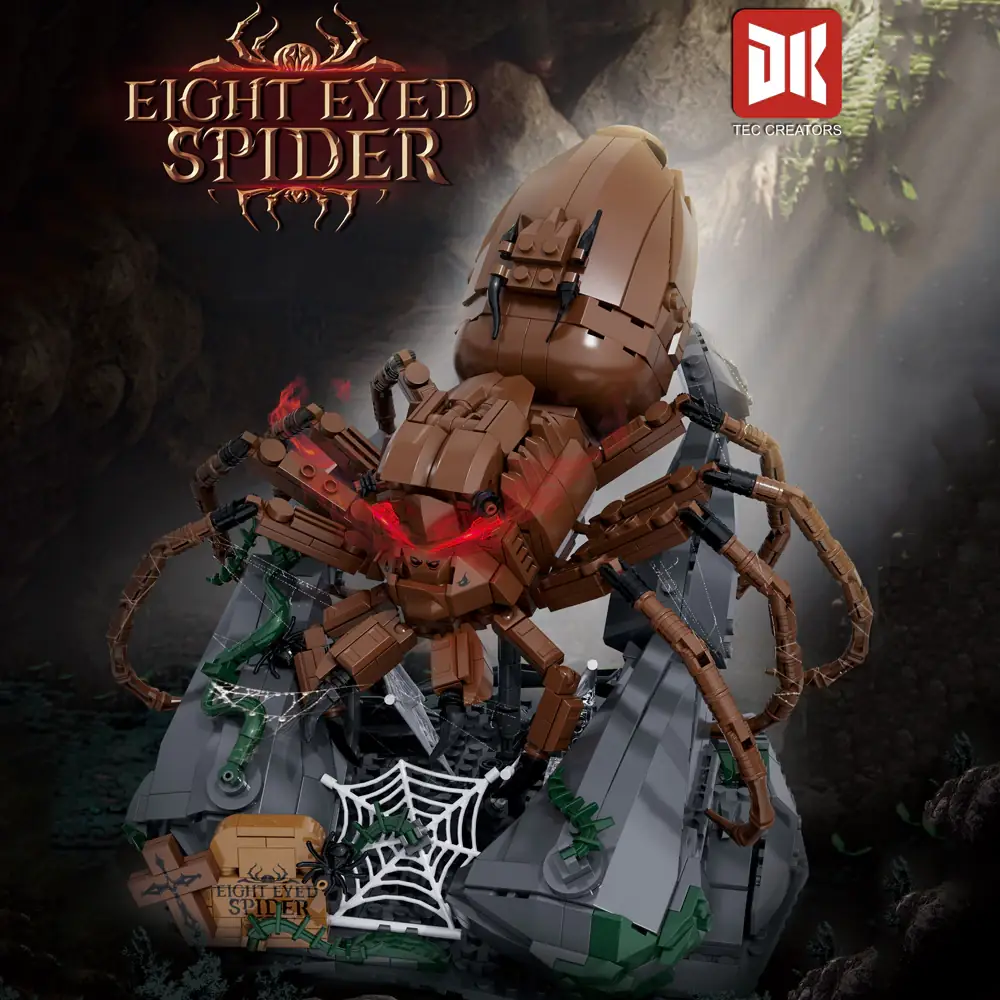 DK Eight Eyed Spider • Set 7056 • SetDB • Merlins Bricks