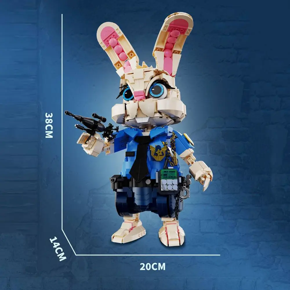 DK Officer Rabbit • Set 7064 • SetDB • Merlins Bricks