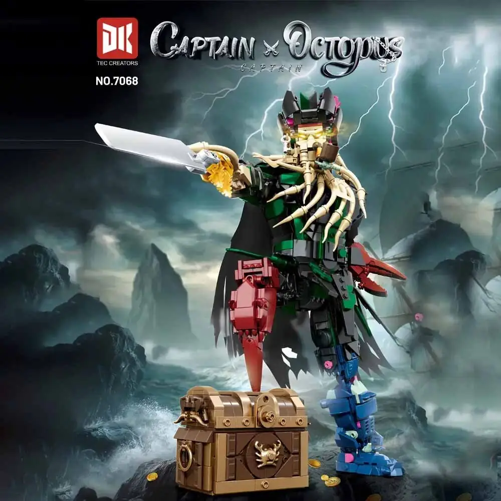 DK Captain Octopus • Set 7068 • SetDB • Merlins Bricks