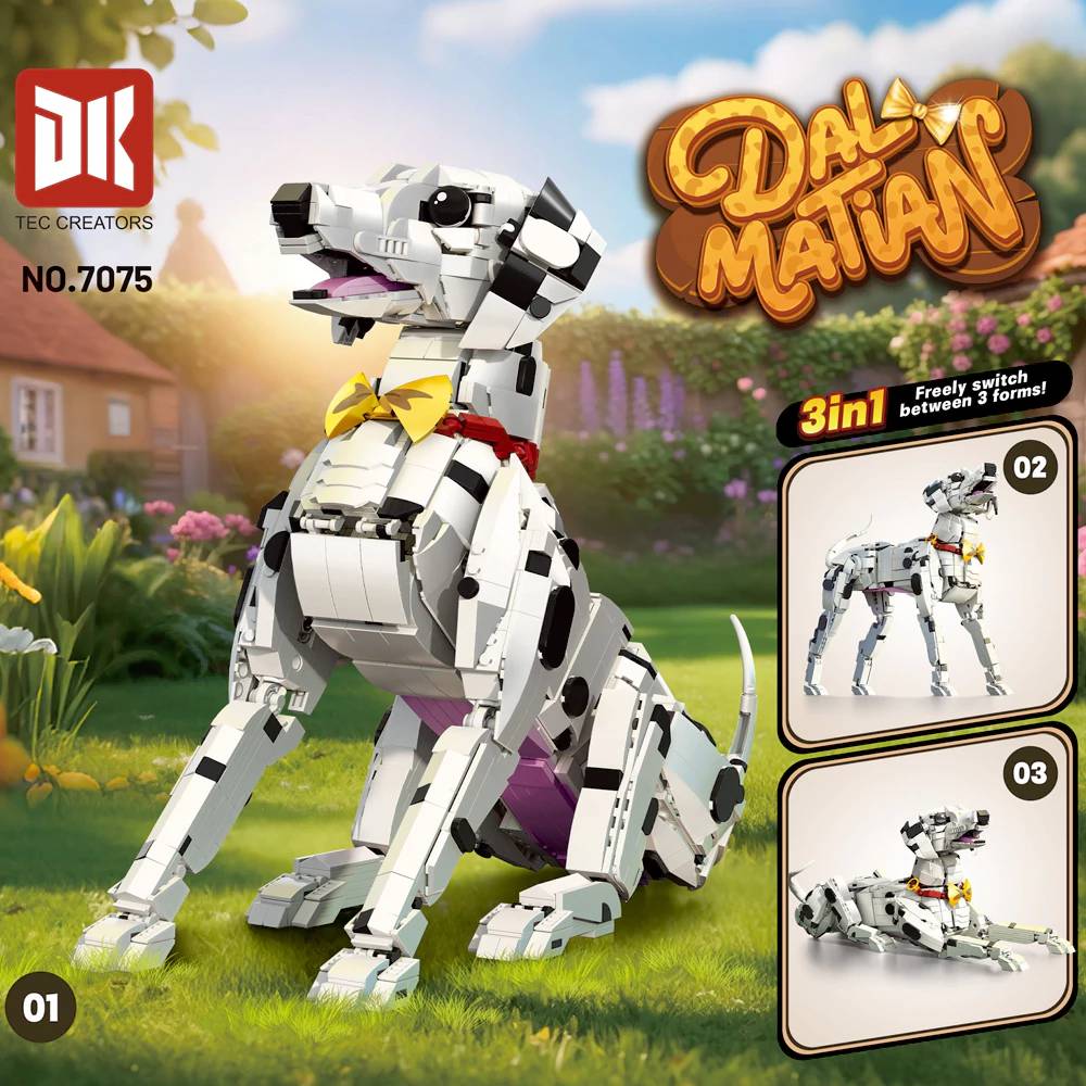 DK Dalmatian 3IN1 • Set 7075 • SetDB • Merlins Bricks