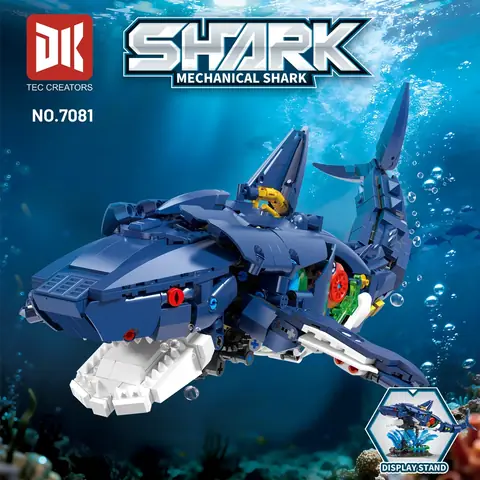 DK The Mechanical Orca • Set 7082 • SetDB • Merlins Bricks