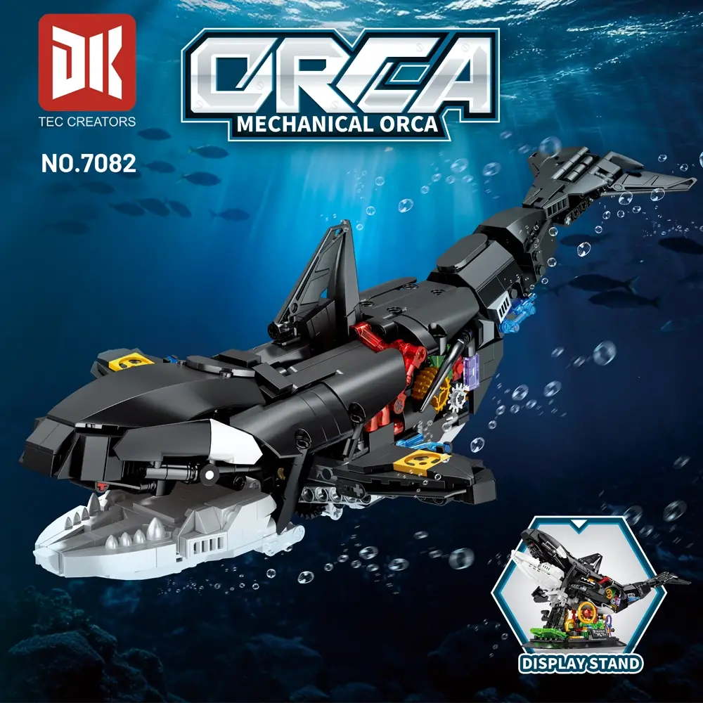 DK The Mechanical Orca • Set 7082 • SetDB • Merlins Bricks