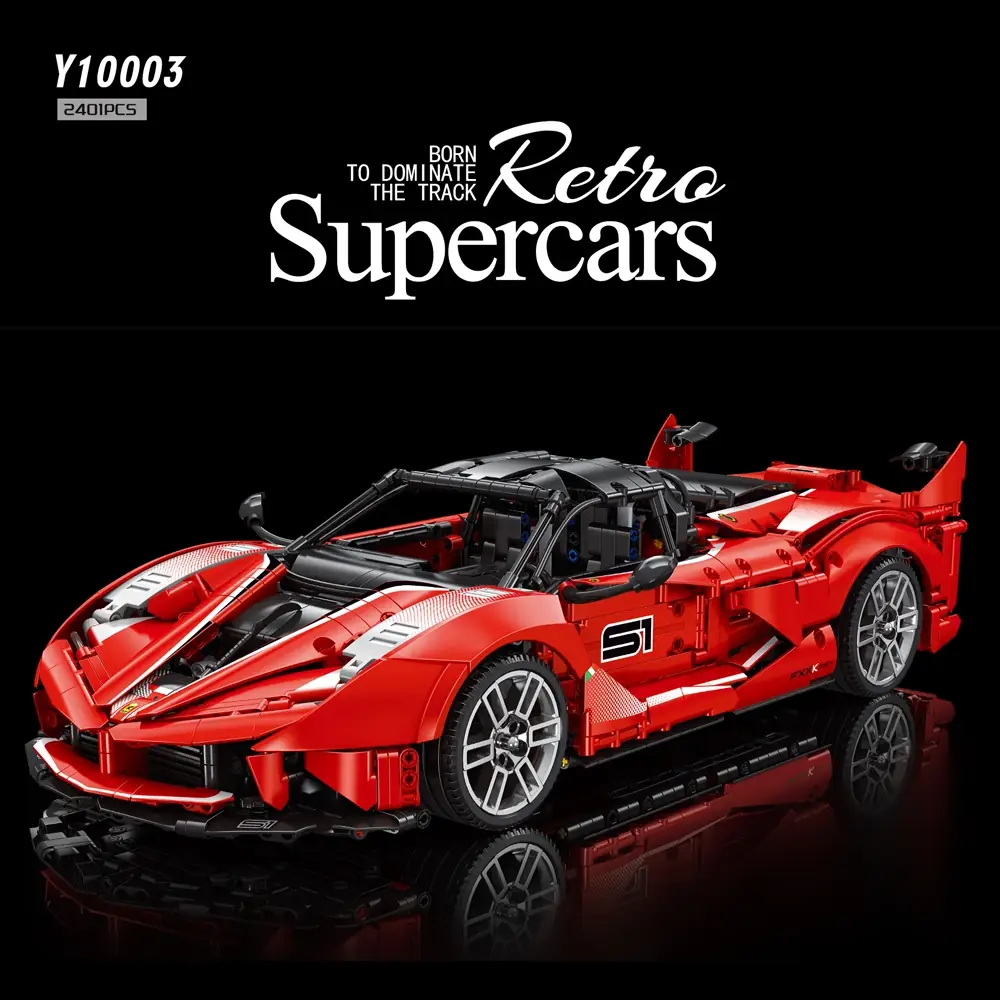 その他 Rea S1 Eikee Red Retro Supercar • Set Y10003 • SetDB
