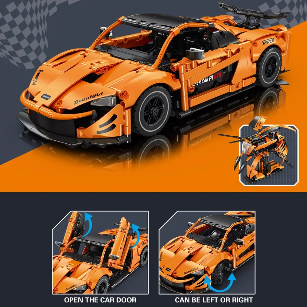 Eikee Sports Car 2-in-1 • Set Y14003 • SetDB