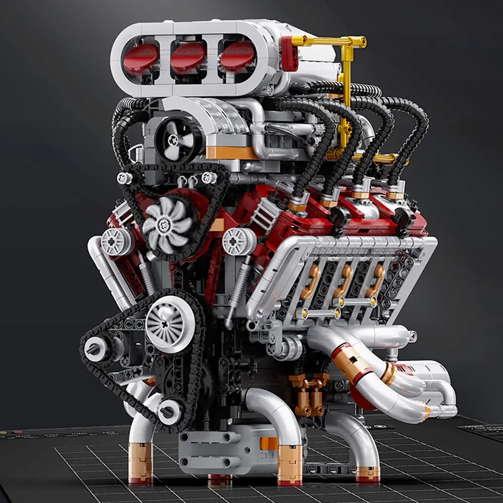 Eikee V8 Engine • Set Y15001 • SetDB • Merlins Bricks