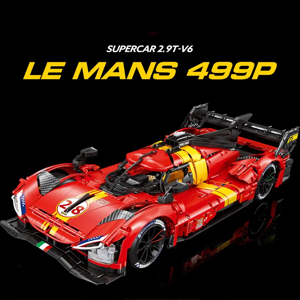 Eikee Supercar 499P • Set Y18080 • SetDB • Merlins Bricks