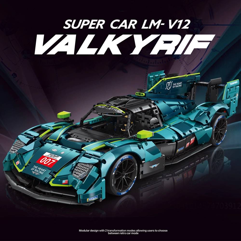 Eikee Super Car LM-V12 Valkyrif • Set Y18083 • SetDB