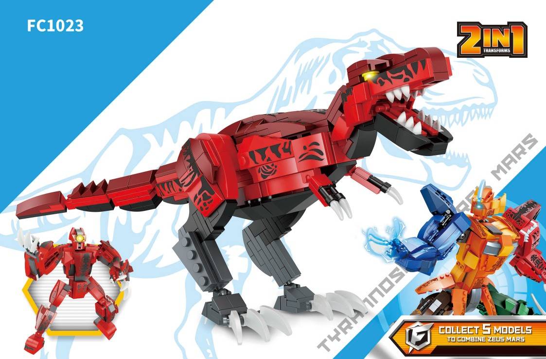 Forange Tyrannosaurus 2-in-1-set • Set FC1023 • SetDB