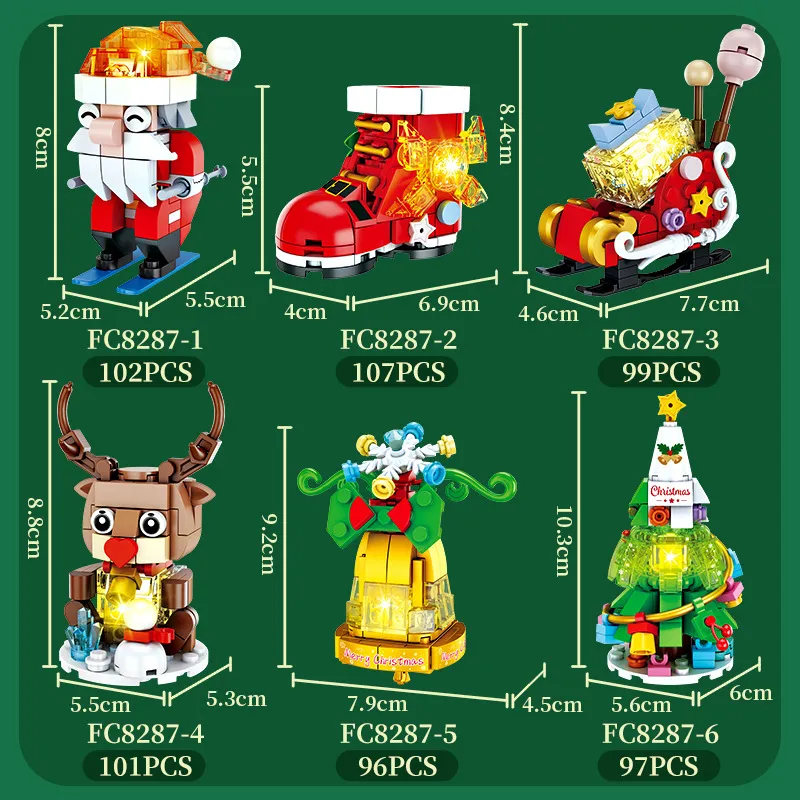 Forange Christmas Lighting Decorations • Set FC8287 • SetDB