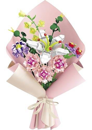 Forange Flower bouquet • Set FC8314 • SetDB • Merlins Bricks
