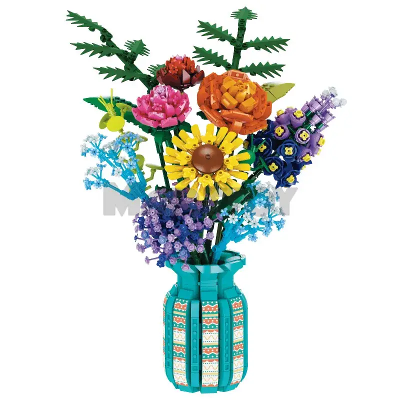 Free Tribe Bouquet • Set 11001 • SetDB • Merlins Bricks