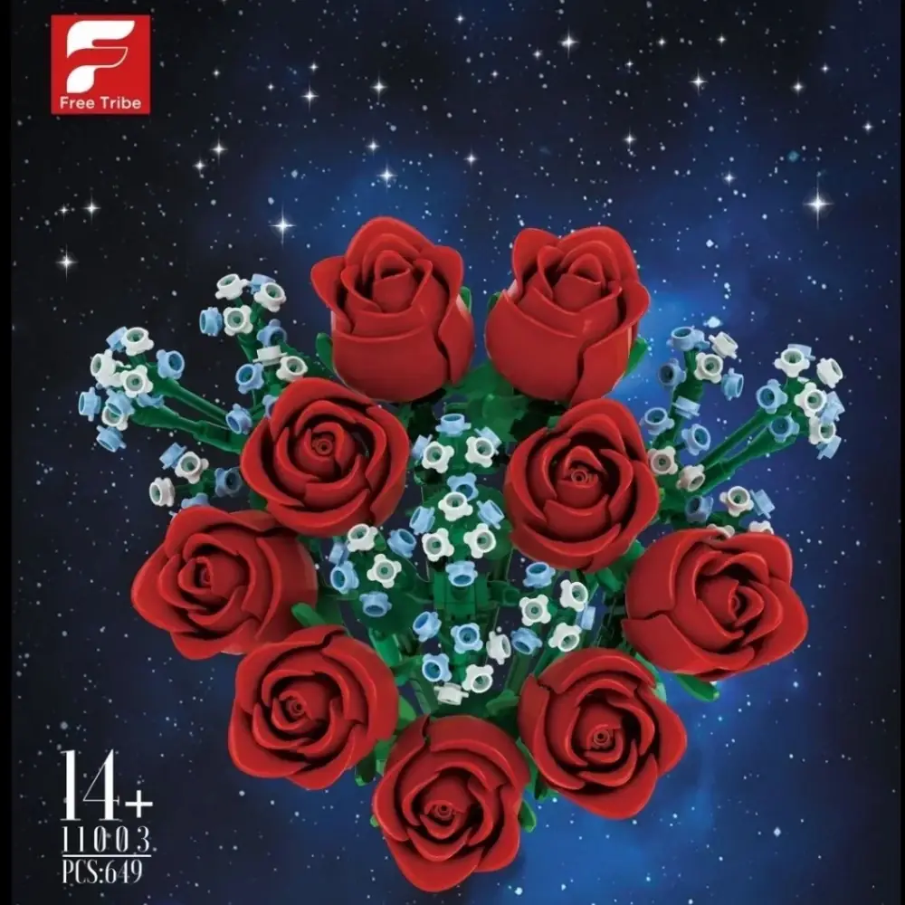 Free Tribe Rose Romance • Set 11003 • SetDB • Merlins Bricks