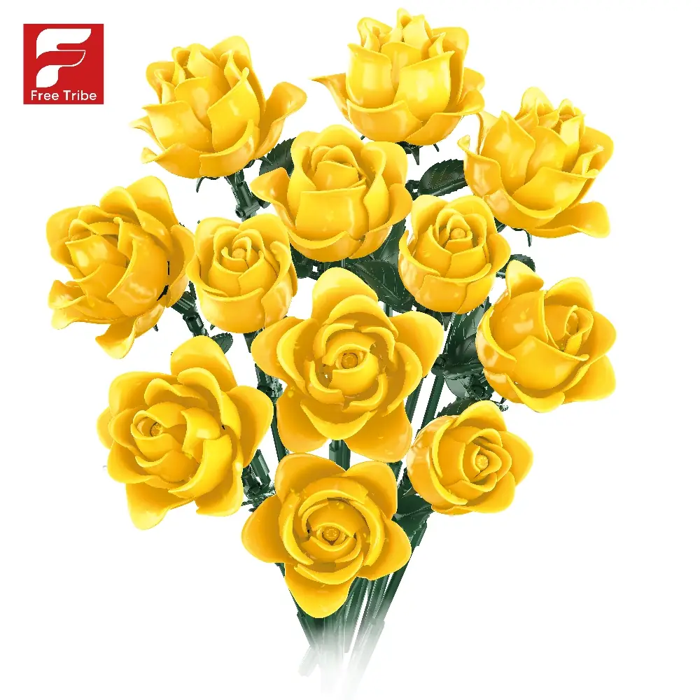 Free Tribe Yellow Rose • Set 11017 • SetDB • Merlins Bricks