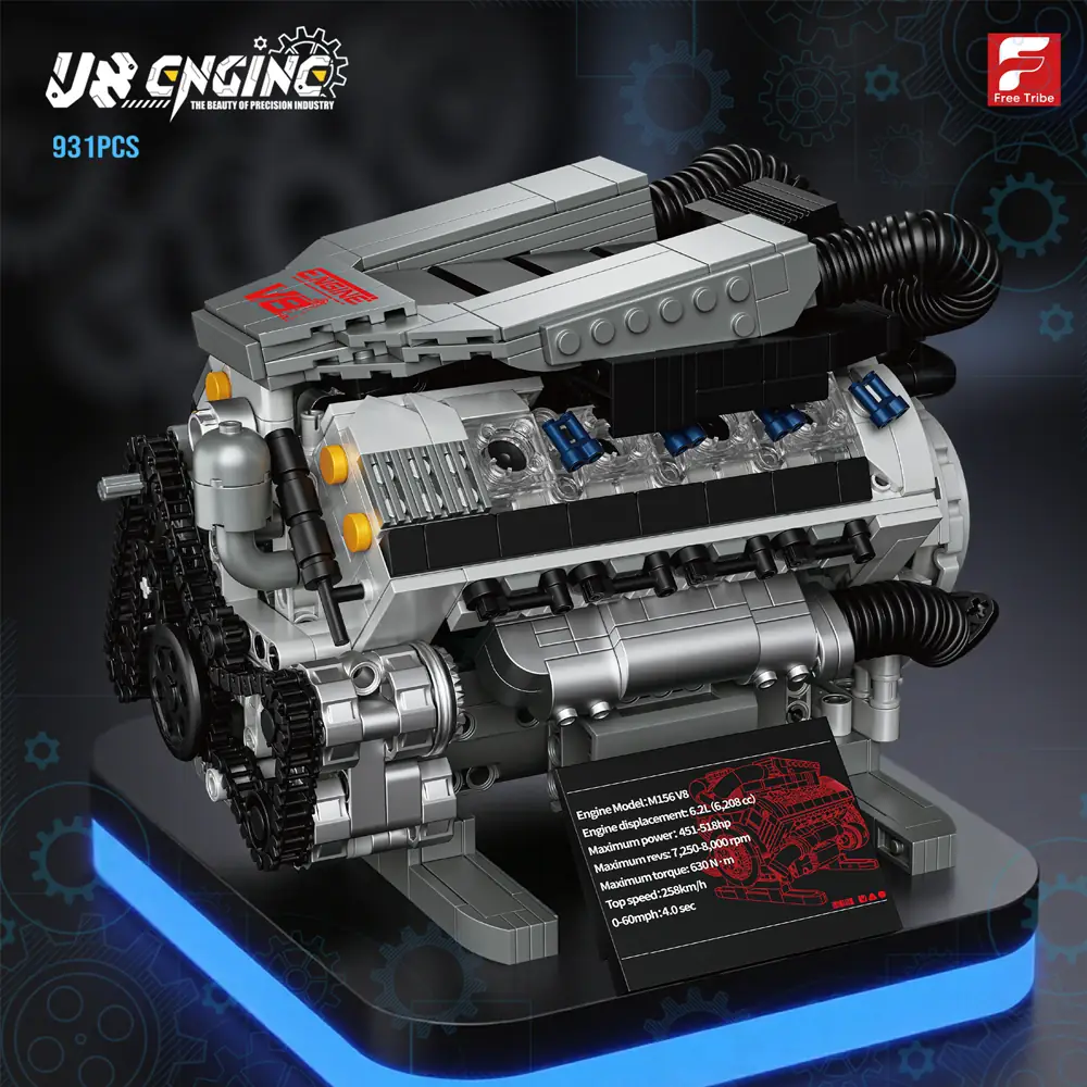 Free Tribe V8 Engine • Set 36303 • SetDB • Merlins Bricks