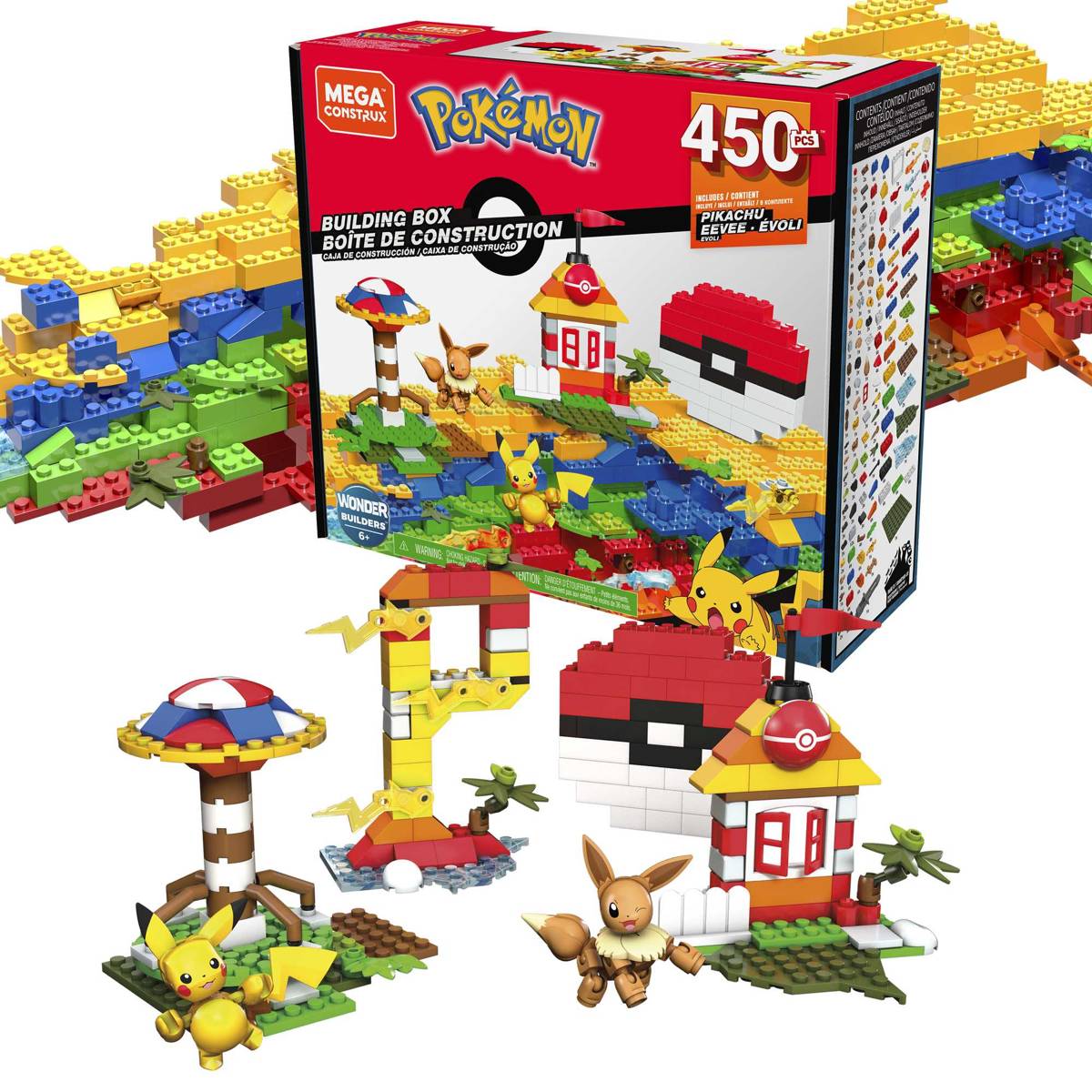 Mattel MEGA Pokémon Building Box • Set GMD35 • SetDB