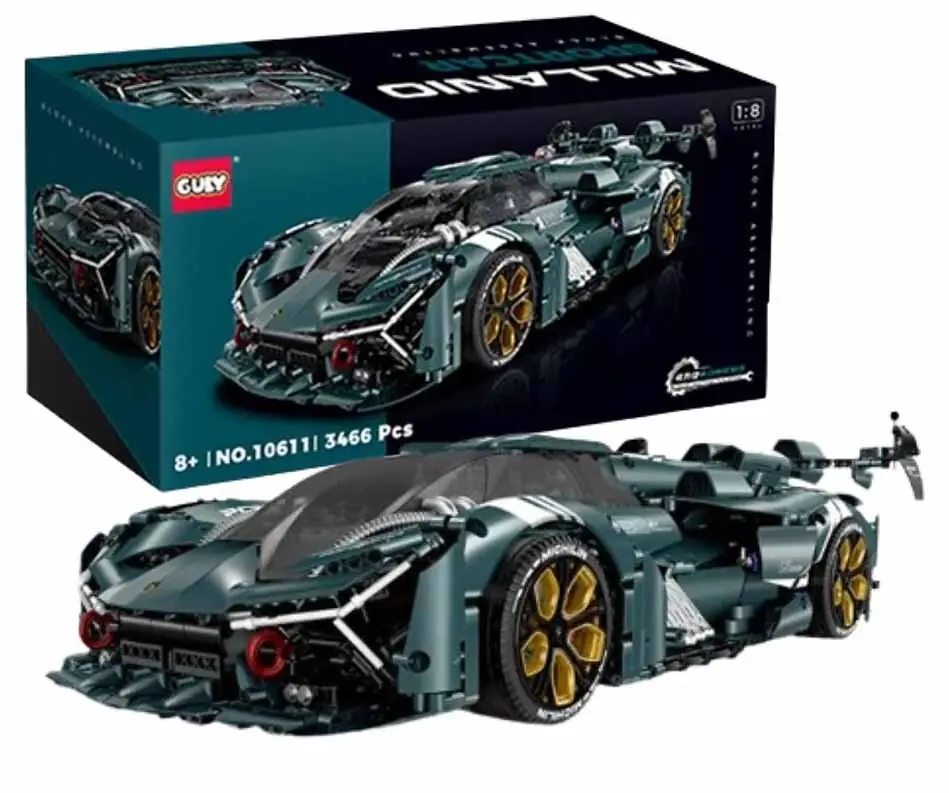GULY Millanio Supercar • Set 10611 • SetDB • Merlins Bricks