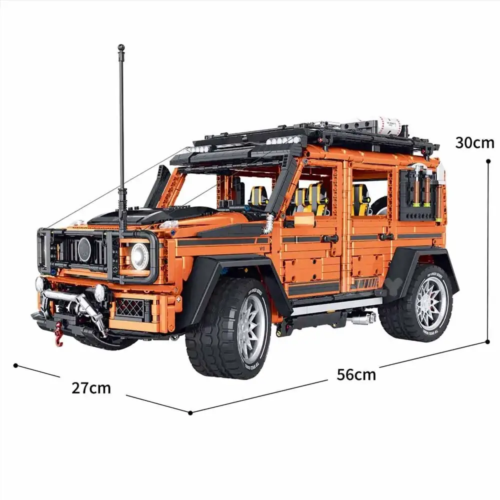 GULY Raceforge Orange SUV • Set 10642 • SetDB