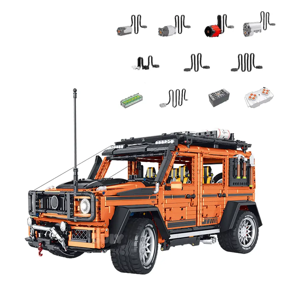 GULY Raceforge Orange SUV • Set 10642 • SetDB
