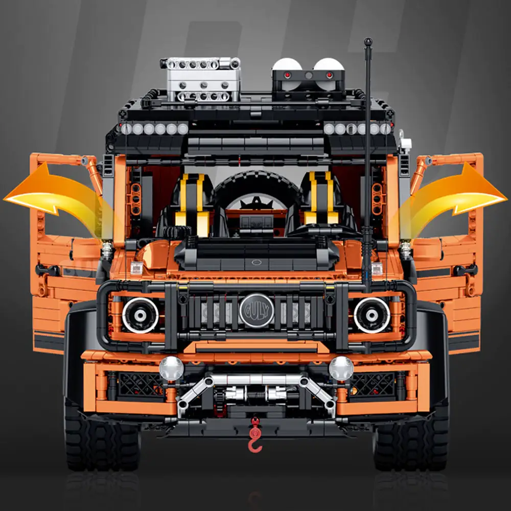 GULY Raceforge Orange SUV • Set 10642 • SetDB