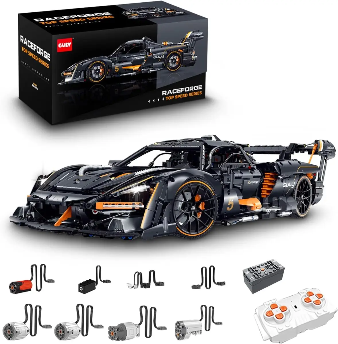 GULY Raceforge Black Sports Car • Set 10646 • SetDB
