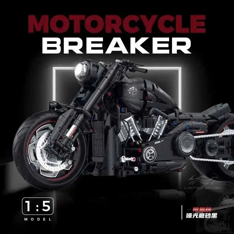 GULY Breaker Motorcycle • Set 60521 • SetDB • Merlins Bricks