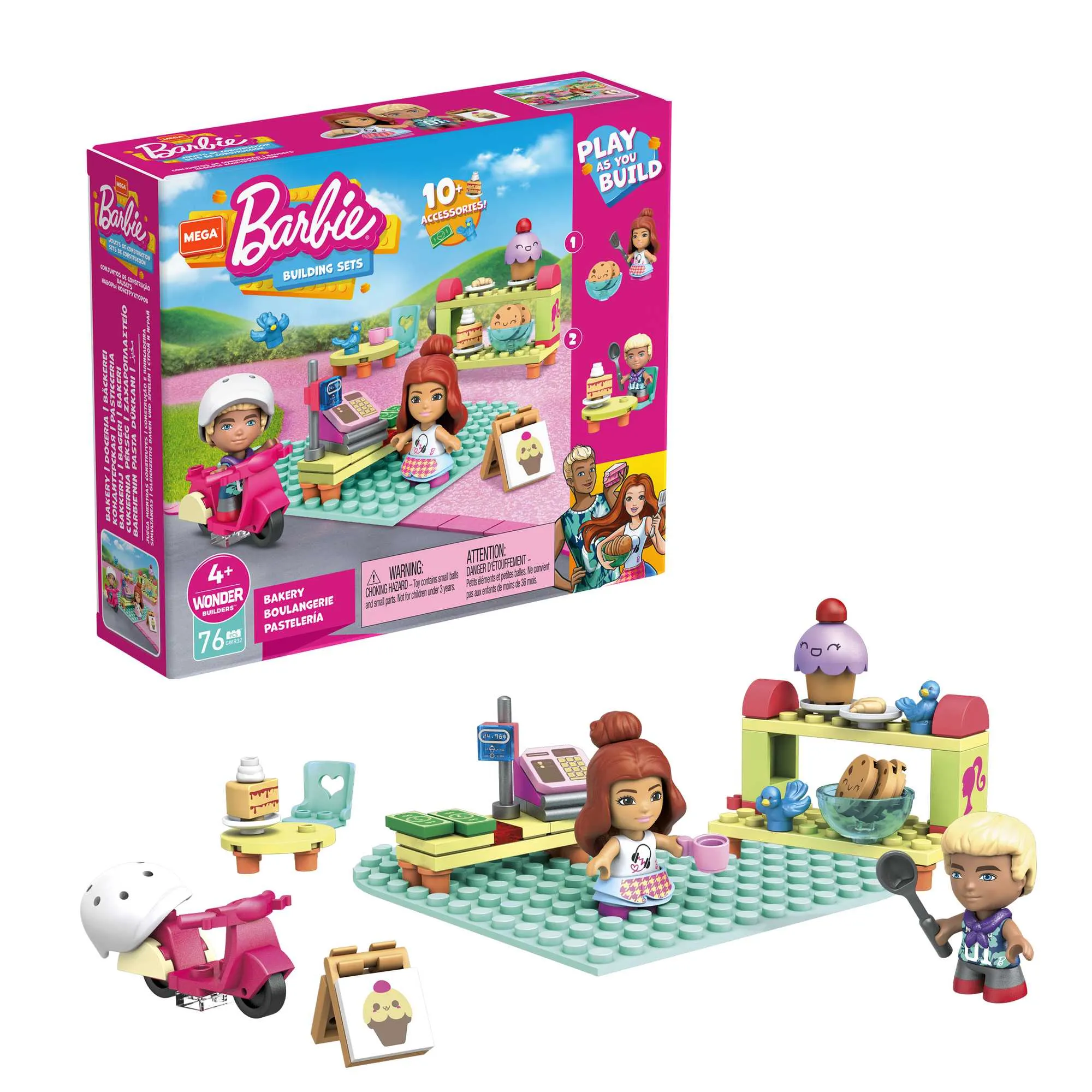 Barbie bakery set hotsell