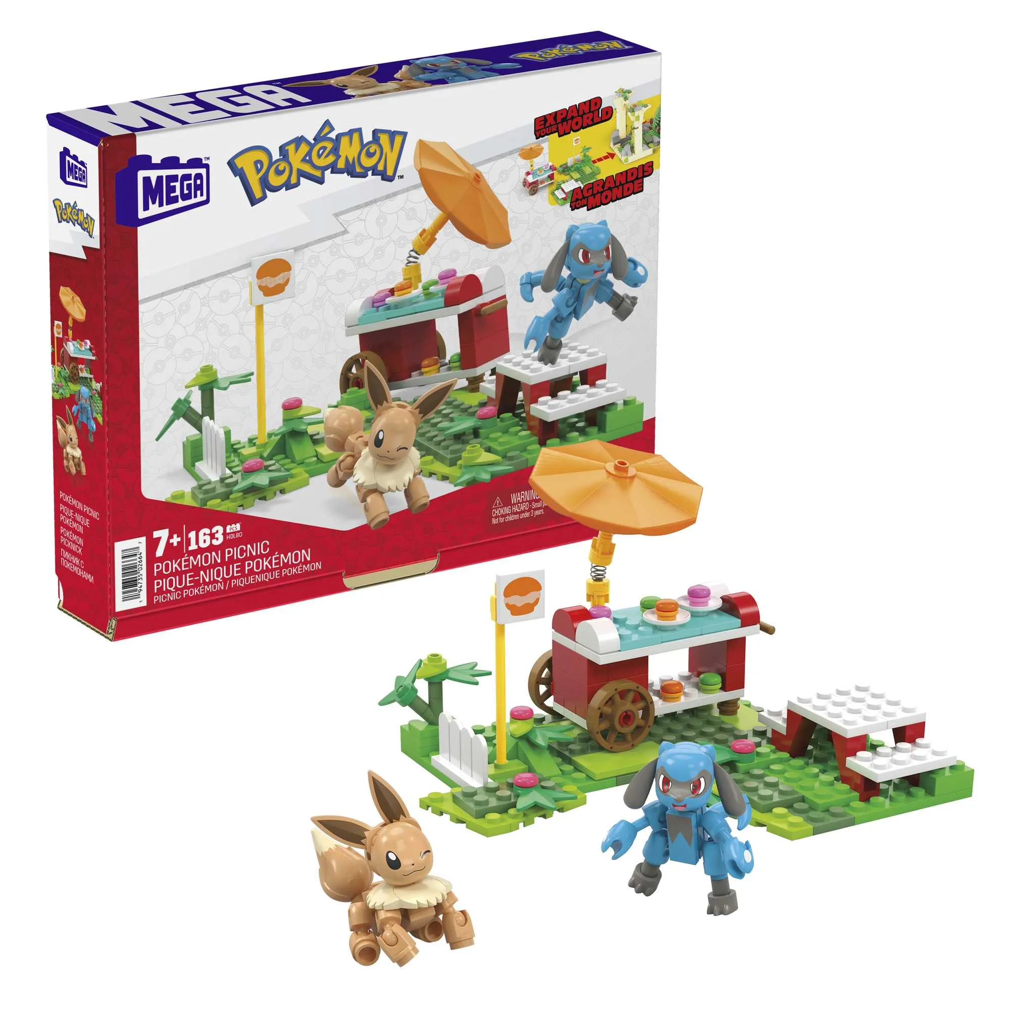 Mattel MEGA Pokémon Pofflé Picknick • Set HDL80 • SetDB