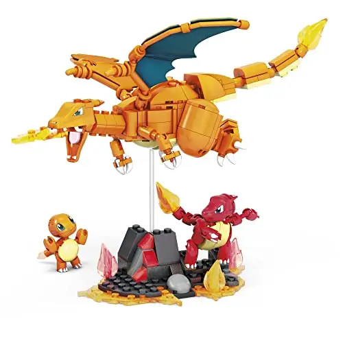 Mattel MEGA Pokémon Charmander Evolution Set • Set HFG06