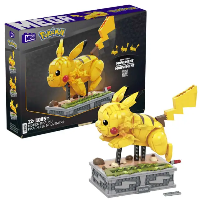 MEGA Construx Pokemon Motion Pikachu Building Set