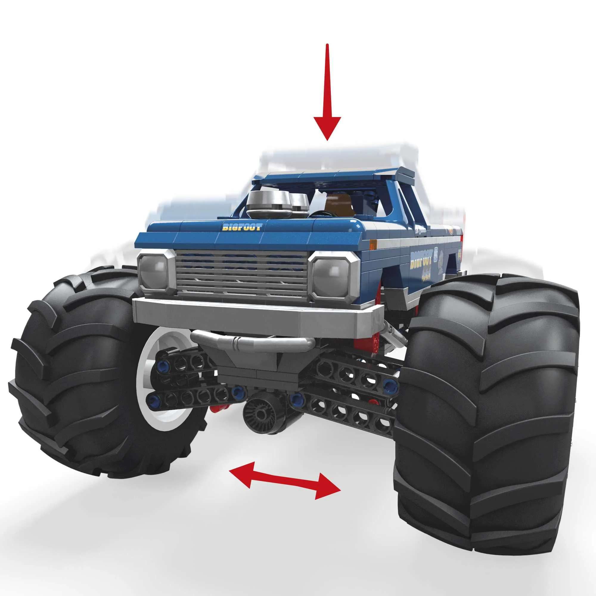 Mattel MEGA Hot Wheels Bigfoot • Set HHD20 • SetDB