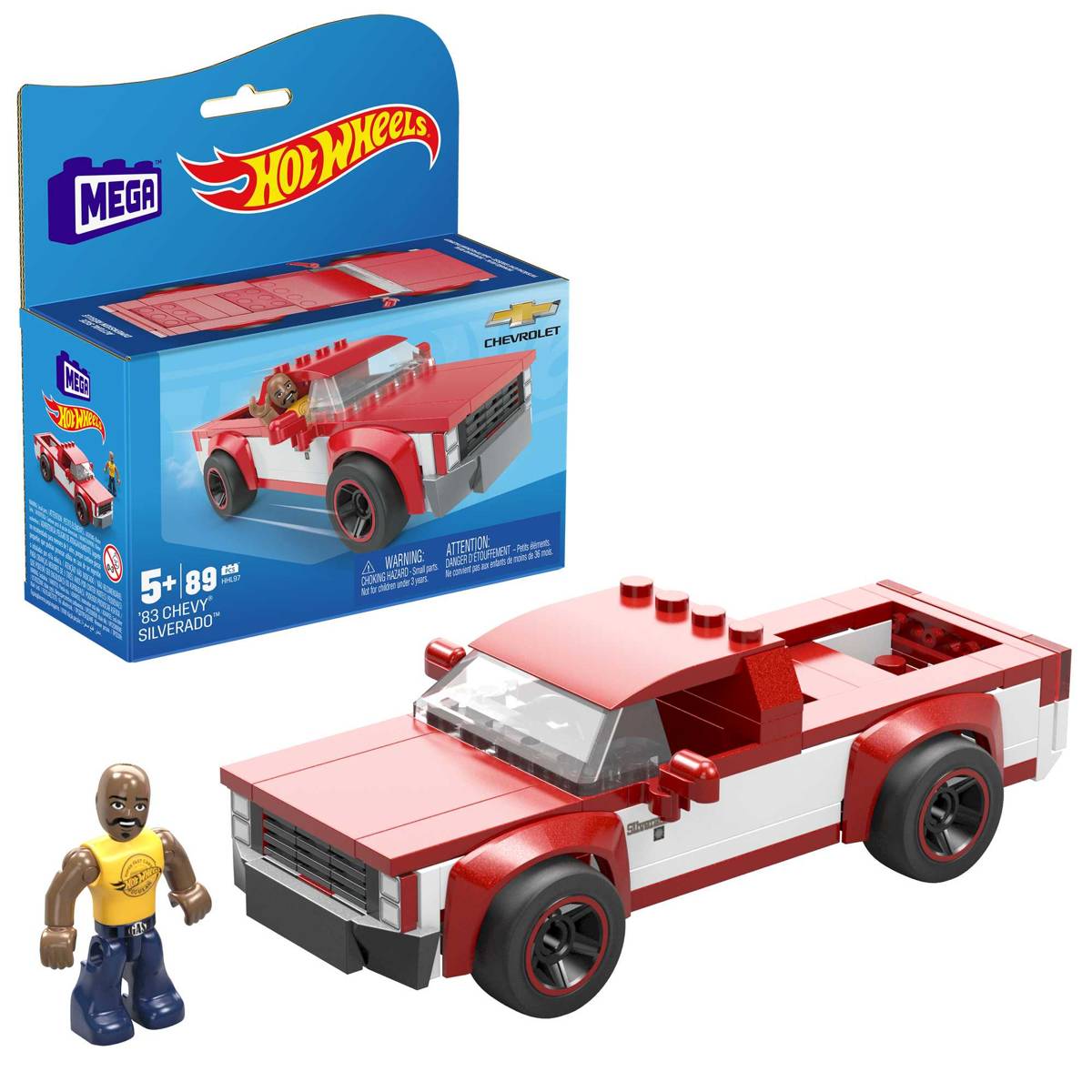 Mattel MEGA Hot Wheels '83 Chevy Silverado Real Racecar