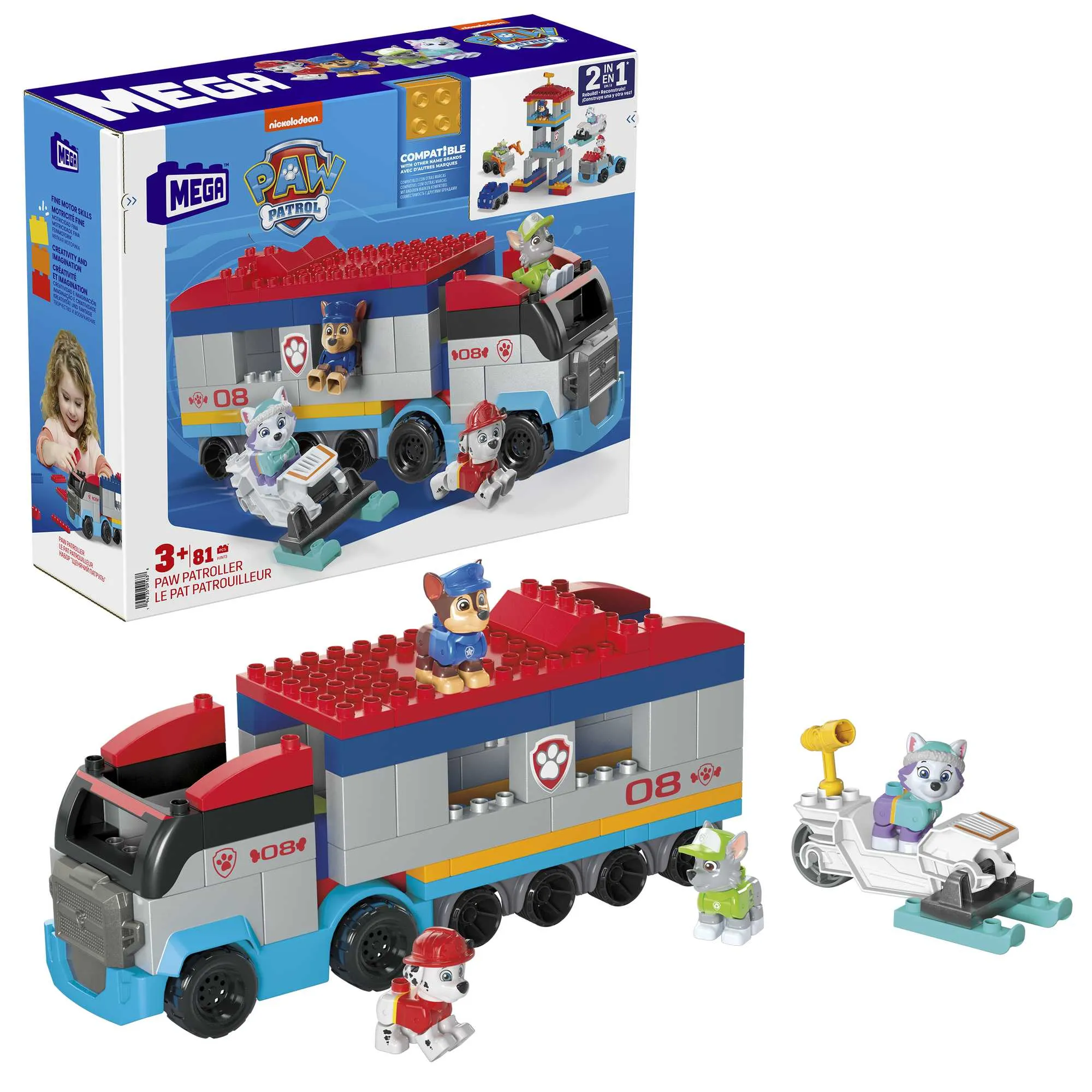 Paw patrol lego junior best sale