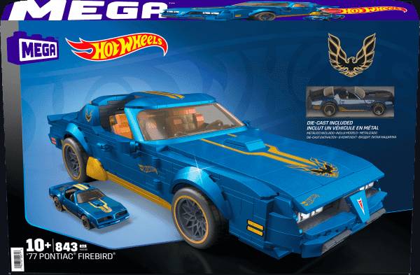 Mattel MEGA Hot Wheels '77 Pontiac Firebird • Set HKF85