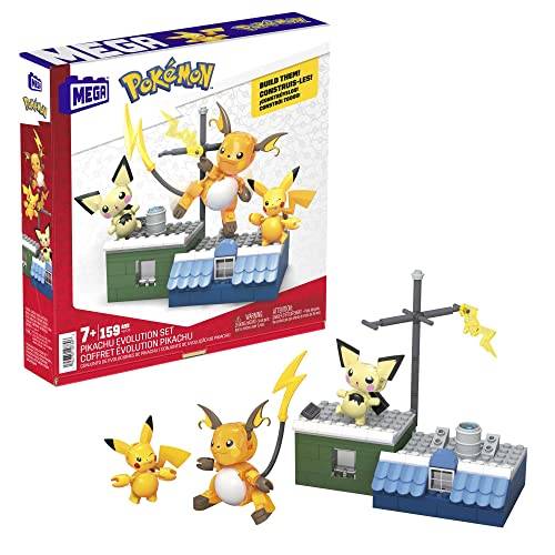Mattel MEGA Pokémon Pikachu Evolution Set • Set HKT23