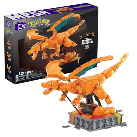 MEGA Pokémon Coffret Construction Mini Motion avec Figurine Articulée Triopikeur, Ailes Mobiles, Hauteur 13 Cm, 343 Pièces, À Collectionner, Jouet Enfant, A Partir De 7 Ans, HTH73 MEGA Pokémon Coffret Construction Mini Motion avec Figurine Articulée Triopikeur, Ailes Mobiles, Hauteur 13 Cm, 343 Pièces, À Collectionner, Jouet Enfant, A Partir De 7 Ans, HTH73
