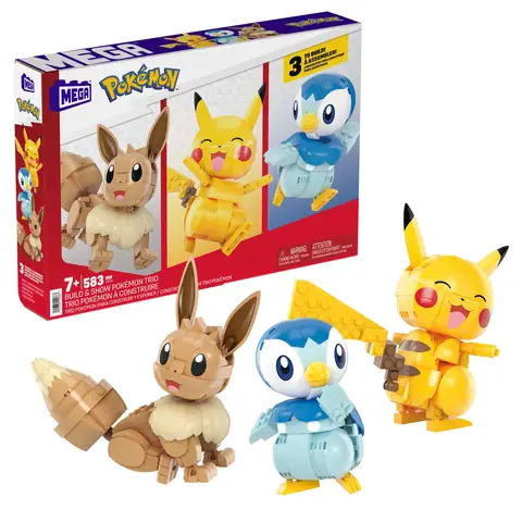 Mua MEGA Pokémon Building Toys Set Bulbasaur & Psyduck With 63 Pieces 2 Poseable Characters And Poke Ball 2 Inches Tall For Kids B0cb6lsprc