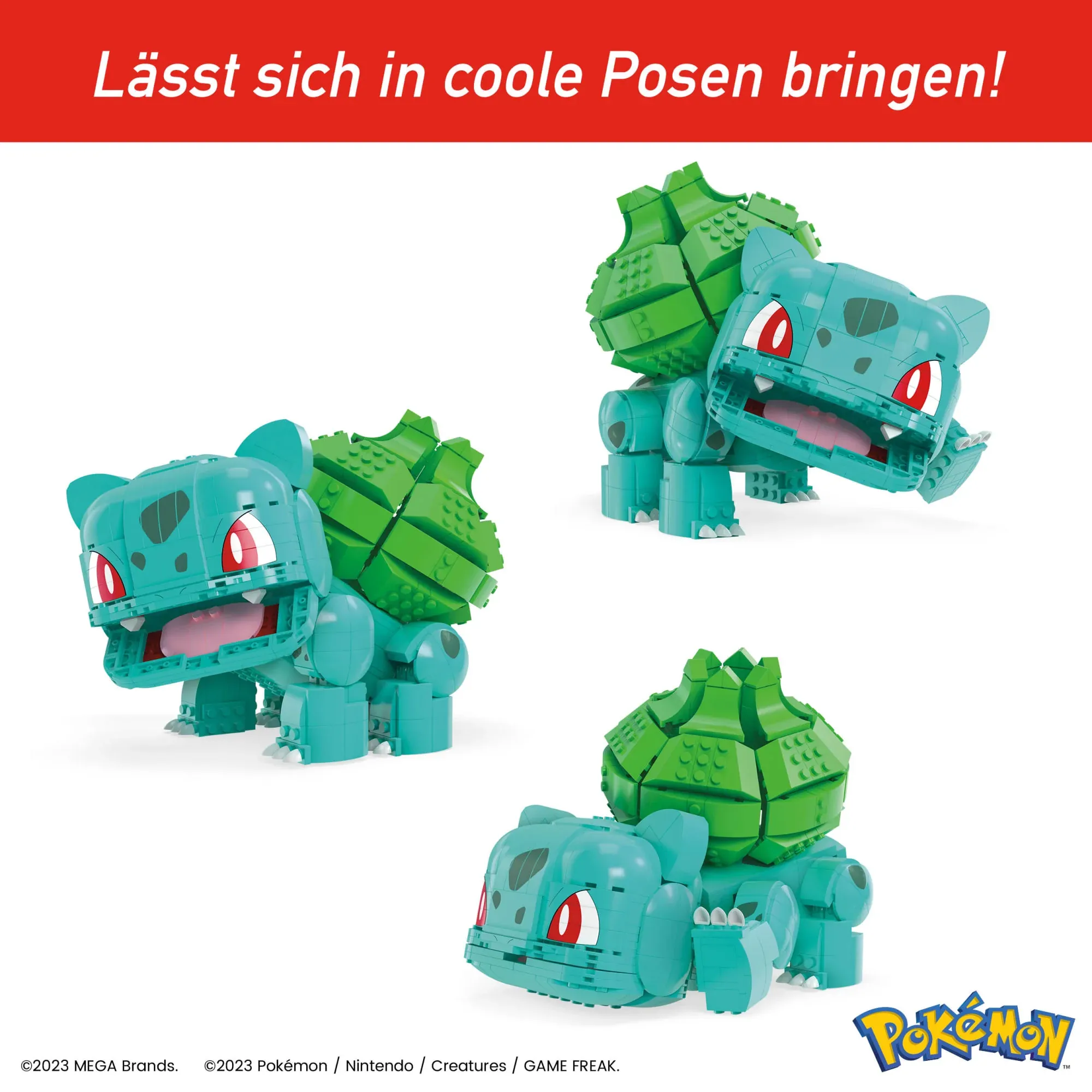 Mattel MEGA Pokémon Jumbo Bulbasaur • Set HNT96 • SetDB