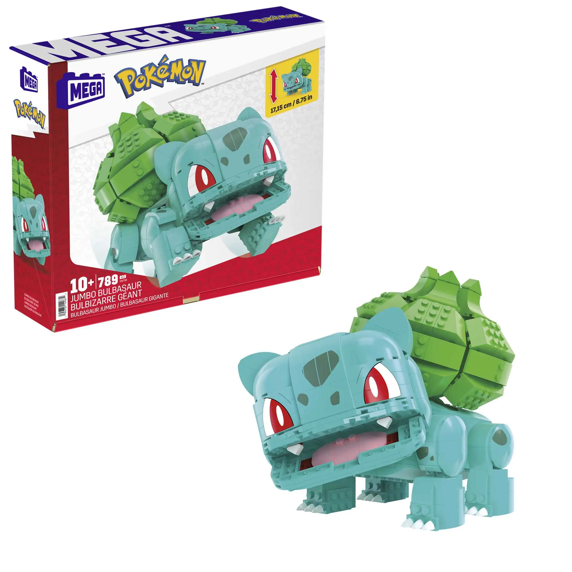 Mattel MEGA Pokémon Jumbo Bulbasaur • Set HNT96 • SetDB