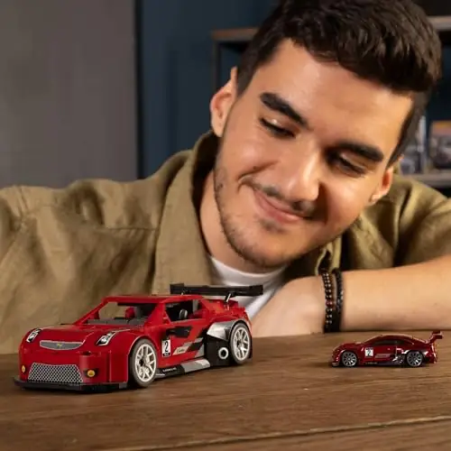 Mega Hot Wheels Mega Wrex Monstertruck, bouwset voor speelgoedauto met microfiguur als chauffeur, 187 onderdelen, cadeauset voor jongens en meisjes vanaf 5 jaar, HDJ95